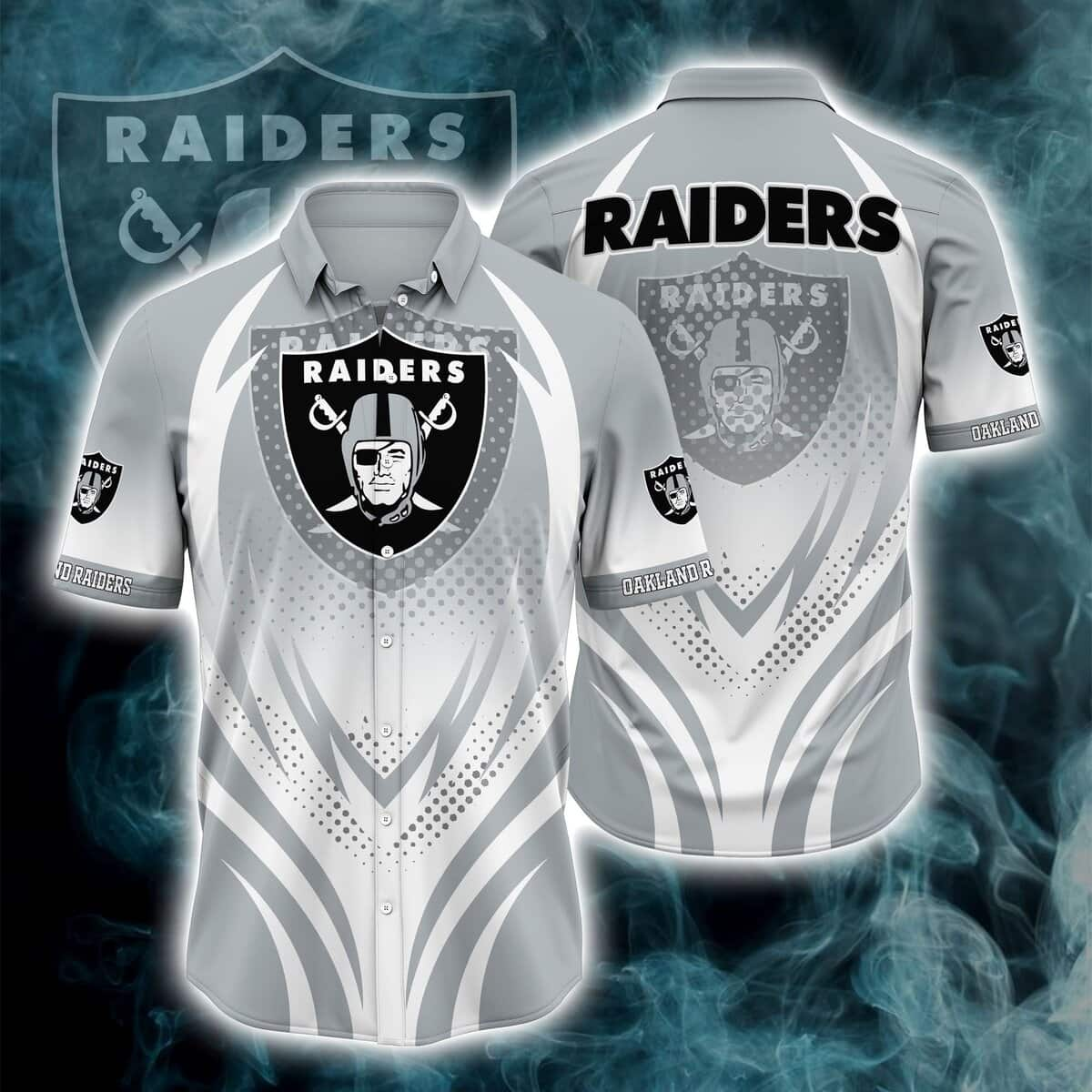 NFL Las Vegas Raiders Hawaiian Shirt Gift For Football Players