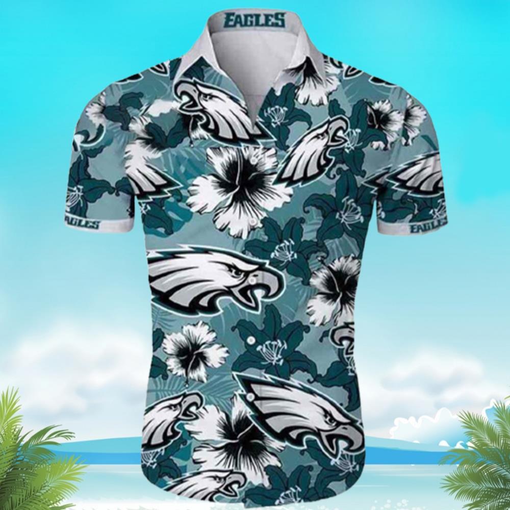 Philadelphia Eagles Hawaiian Shirt Best Beach Gift Philadelphia Eagles Hawaiian Shirt Best Beach Gift