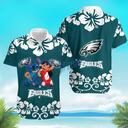 Lilo And Stitch NFL Philadelphia Eagles Hawaiian Shirt Summer Beach Gift Lilo And Stitch NFL Philadelphia Eagles Hawaiian Shirt Summer Beach Gift