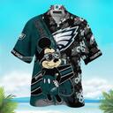 Mickey Mouse Disney NFL Philadelphia Eagles Hawaiian Shirt Summer Beach Gift Mickey Mouse Disney NFL Philadelphia Eagles Hawaiian Shirt Summer Beach Gift