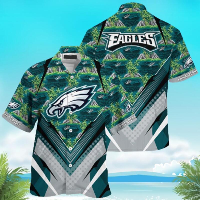 NFL Philadelphia Eagles Hawaiian Shirt Beach Gift For Friend NFL Philadelphia Eagles Hawaiian Shirt Beach Gift For Friend
