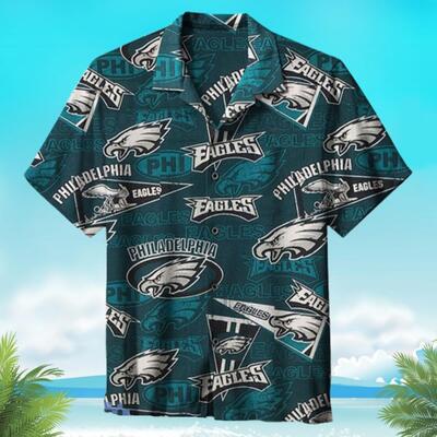 Philadelphia Eagles Hawaiian Shirt Football Gift For Men