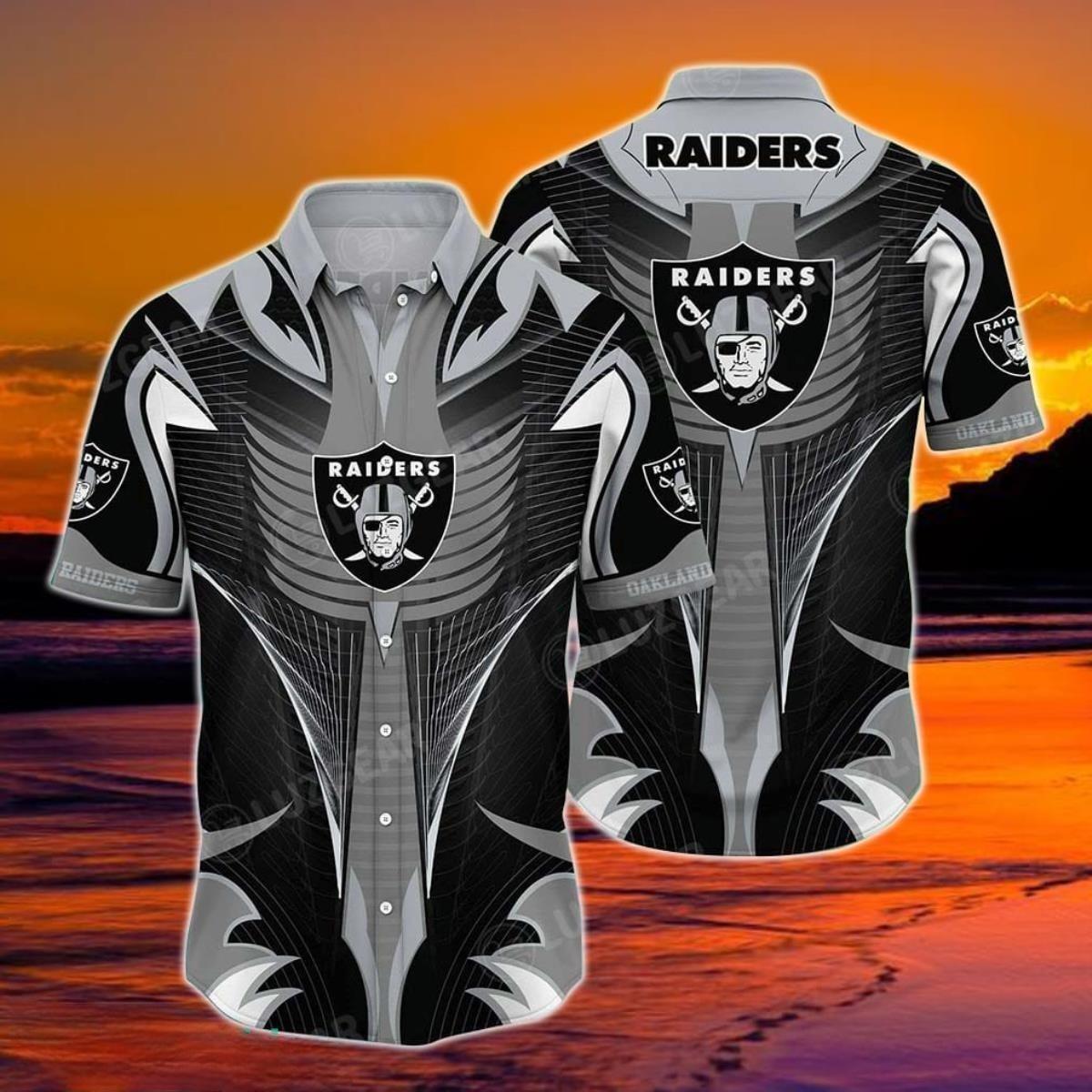 Las Vegas Raiders NFL Hawaiian Shirt For Summer Lovers