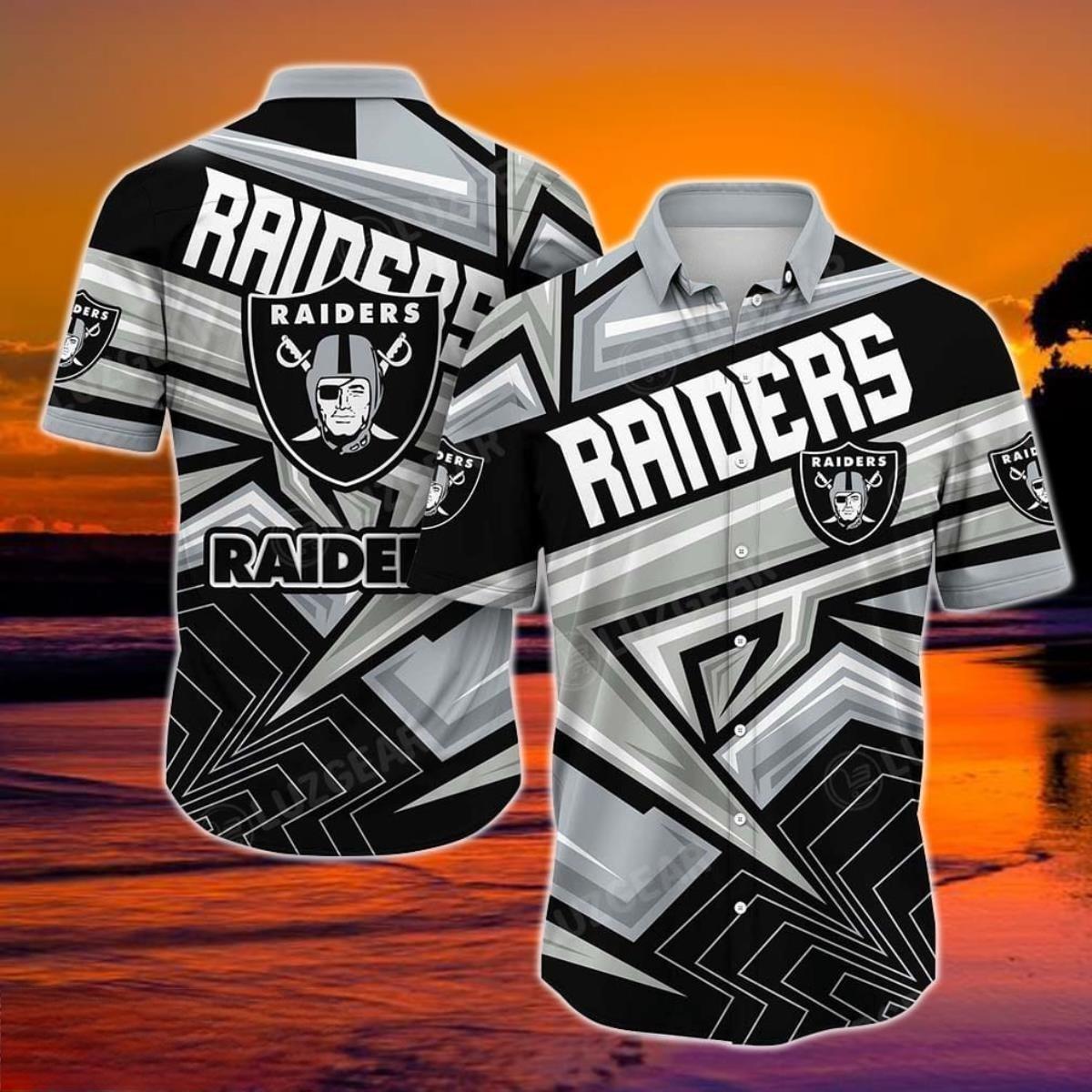 Las Vegas Raiders NFL Hawaiian Shirt Gift For Football Players