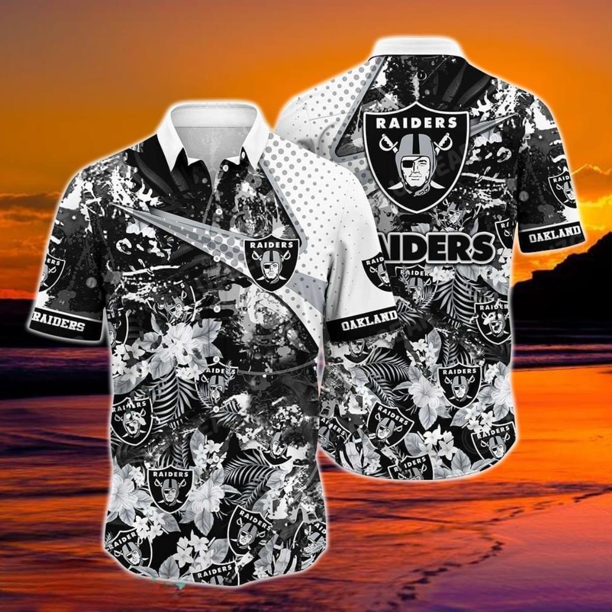 Las Vegas Raiders NFL Hawaiian Shirt Trendy Summer Gift For Football Fans