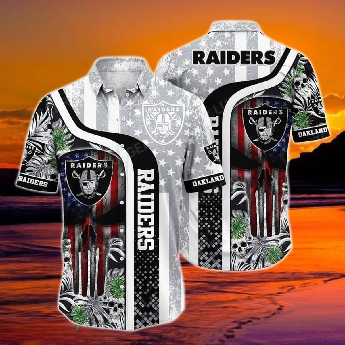 Las Vegas Raiders NFL Hawaiian Shirt Football Gift For Men