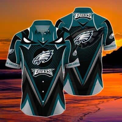 NFL Philadelphia Eagles Hawaiian Shirt Football Gift For Dad From Son