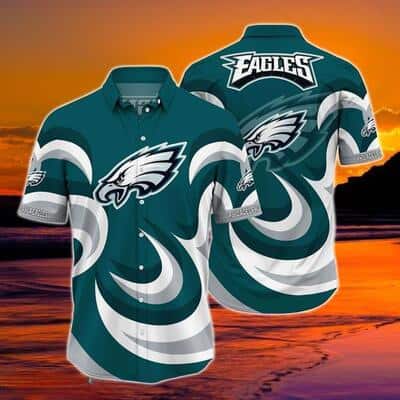 NFL Philadelphia Eagles Hawaiian Shirt Gift For Football Fans