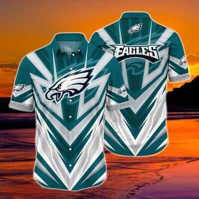 NFL Philadelphia Eagles Hawaiian Shirt Football Gift For Boyfriend