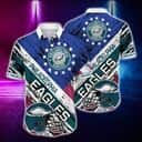 NFL Philadelphia Eagles Hawaiian Shirt Football Helmet Gift For Football Fans NFL Philadelphia Eagles Hawaiian Shirt Football Helmet Gift For Football Fans