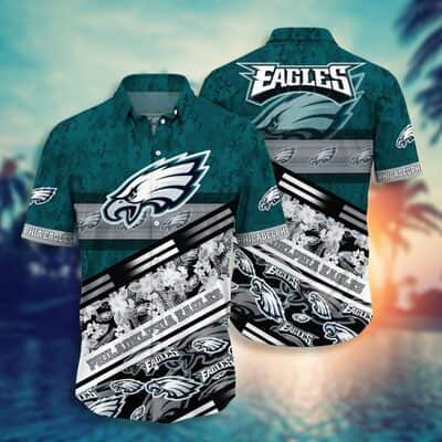 NFL Philadelphia Eagles Hawaiian Shirt Beach Gift For Football Players