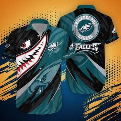 NFL Philadelphia Eagles Hawaiian Shirt Practical Beach Gift For Boyfriend