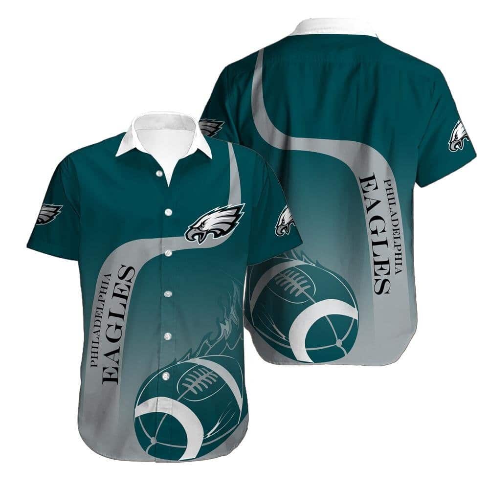 NFL Philadelphia Eagles Hawaiian Shirt Practical Beach Gift For Him NFL Philadelphia Eagles Hawaiian Shirt Practical Beach Gift For Him