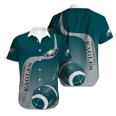 NFL Philadelphia Eagles Hawaiian Shirt Practical Beach Gift For Him