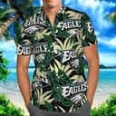 NFL Philadelphia Eagles Hawaiian Shirt Banana Leaf Beach Gift For Dad NFL Philadelphia Eagles Hawaiian Shirt Banana Leaf Beach Gift For Dad