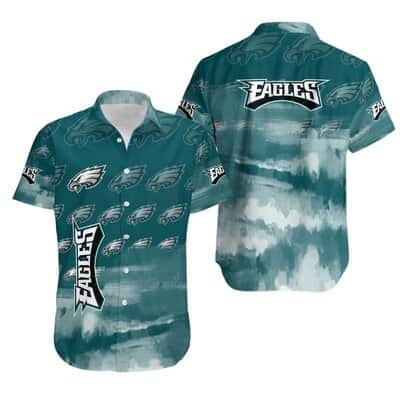 NFL Philadelphia Eagles Hawaiian Shirt Beach Vacation Gift