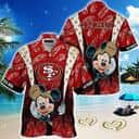 Cool Mickey Mouse NFL San Francisco 49ers Hawaiian Shirt Summer Beach Gift Cool Mickey Mouse NFL San Francisco 49ers Hawaiian Shirt Summer Beach Gift