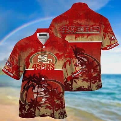 NFL San Francisco 49ers Hawaiian Shirt Beach Gift For Friend