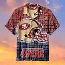 NFL San Francisco 49ers Hawaiian Shirt Football Gift For Boyfriend