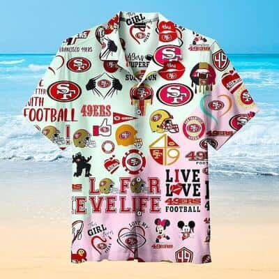 NFL San Francisco 49ers Hawaiian Shirt Summer Beach Gift