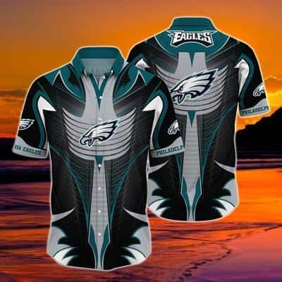 Philadelphia Eagles NFL Hawaiian Shirt Football Gift For Dad