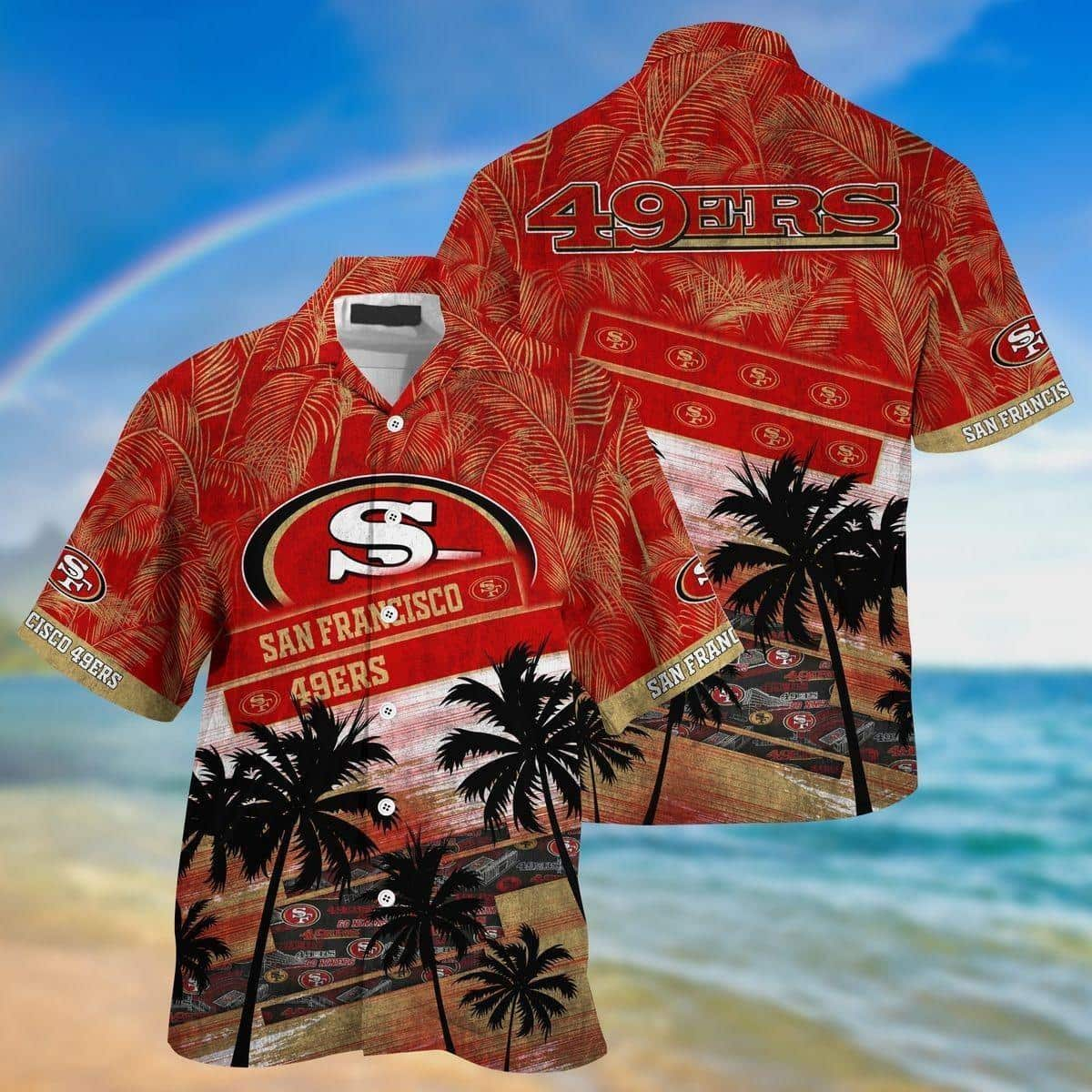 San Francisco 49ers NFL Hawaiian Shirt Gift For Beach Trip