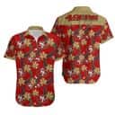 NFL San Francisco 49ers Hawaiian Shirt Summer Gift For Friend NFL San Francisco 49ers Hawaiian Shirt Summer Gift For Friend