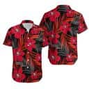 NFL San Francisco 49ers Hawaiian Shirt Hibiscus Flower Pattern Beach Lovers Gift NFL San Francisco 49ers Hawaiian Shirt Hibiscus Flower Pattern Beach Lovers Gift