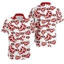 White Aloha NFL San Francisco 49ers Hawaiian Shirt Gift For Beach Vacation White Aloha NFL San Francisco 49ers Hawaiian Shirt Gift For Beach Vacation