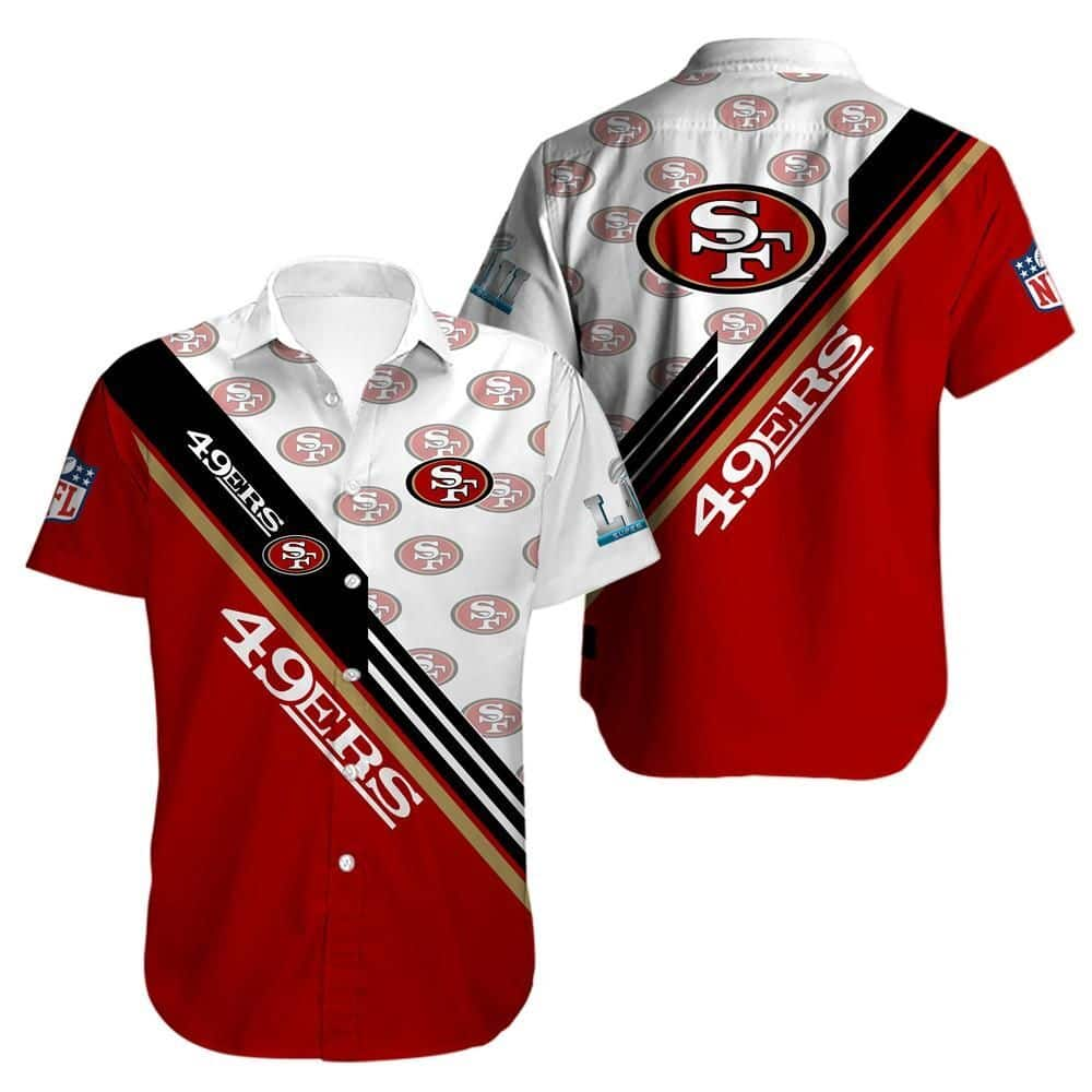 NFL San Francisco 49ers Hawaiian Shirt Beach Lovers Gift For Football Fans