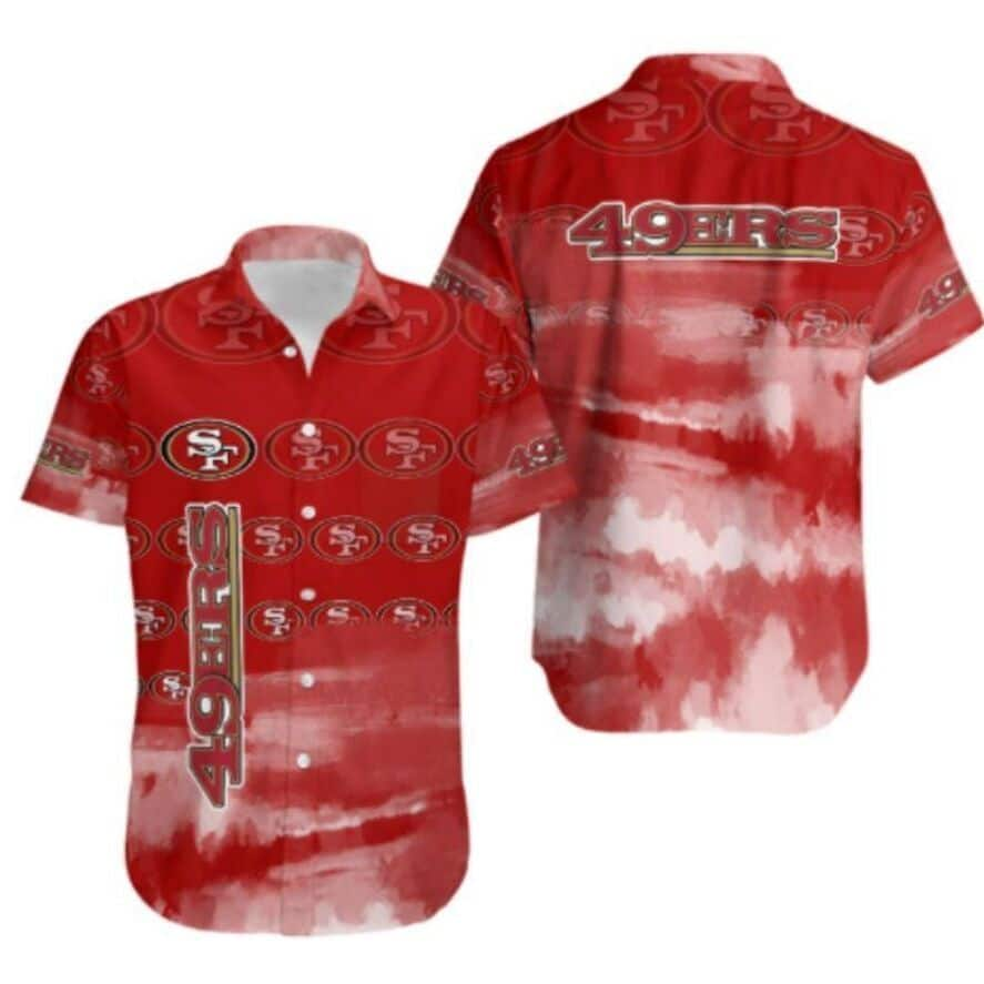 NFL San Francisco 49ers Hawaiian Shirt Gift For Football Players