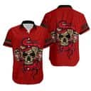 NFL San Francisco 49ers Hawaiian Shirt Snake And Skull Gift For Football Fans