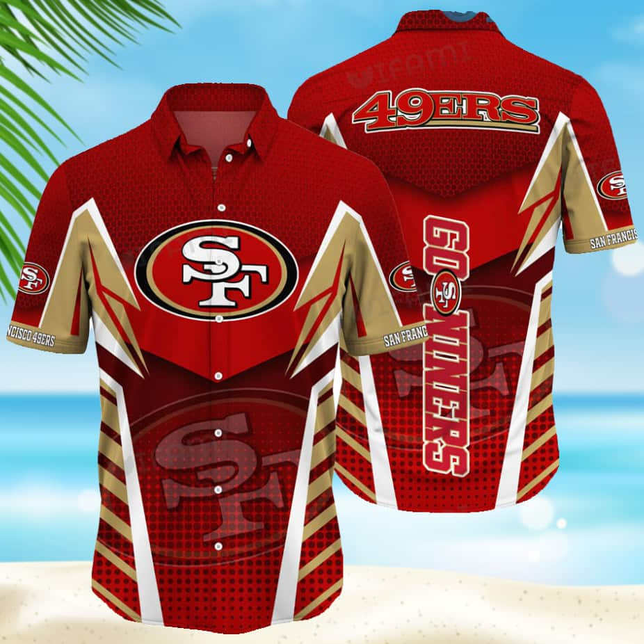 Go Niners NFL San Francisco 49ers Hawaiian Shirt Gift For Football Fans