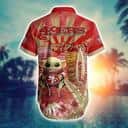 Baby Yoda Star Wars Loves San Francisco 49ers NFL Hawaiian Shirt