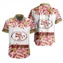 NFL San Francisco 49ers Hawaiian Shirt Beach Gift For Football Boyfriend