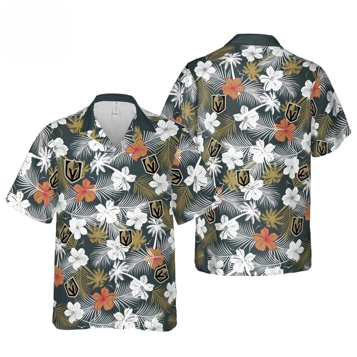 Summer Aloha NHL Vegas Golden Knights Hawaiian Shirt Summer Beach Gift