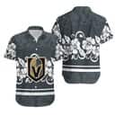 NHL Vegas Golden Knights Hawaiian Shirt Hibiscus Pattern Trendy Summer Gift