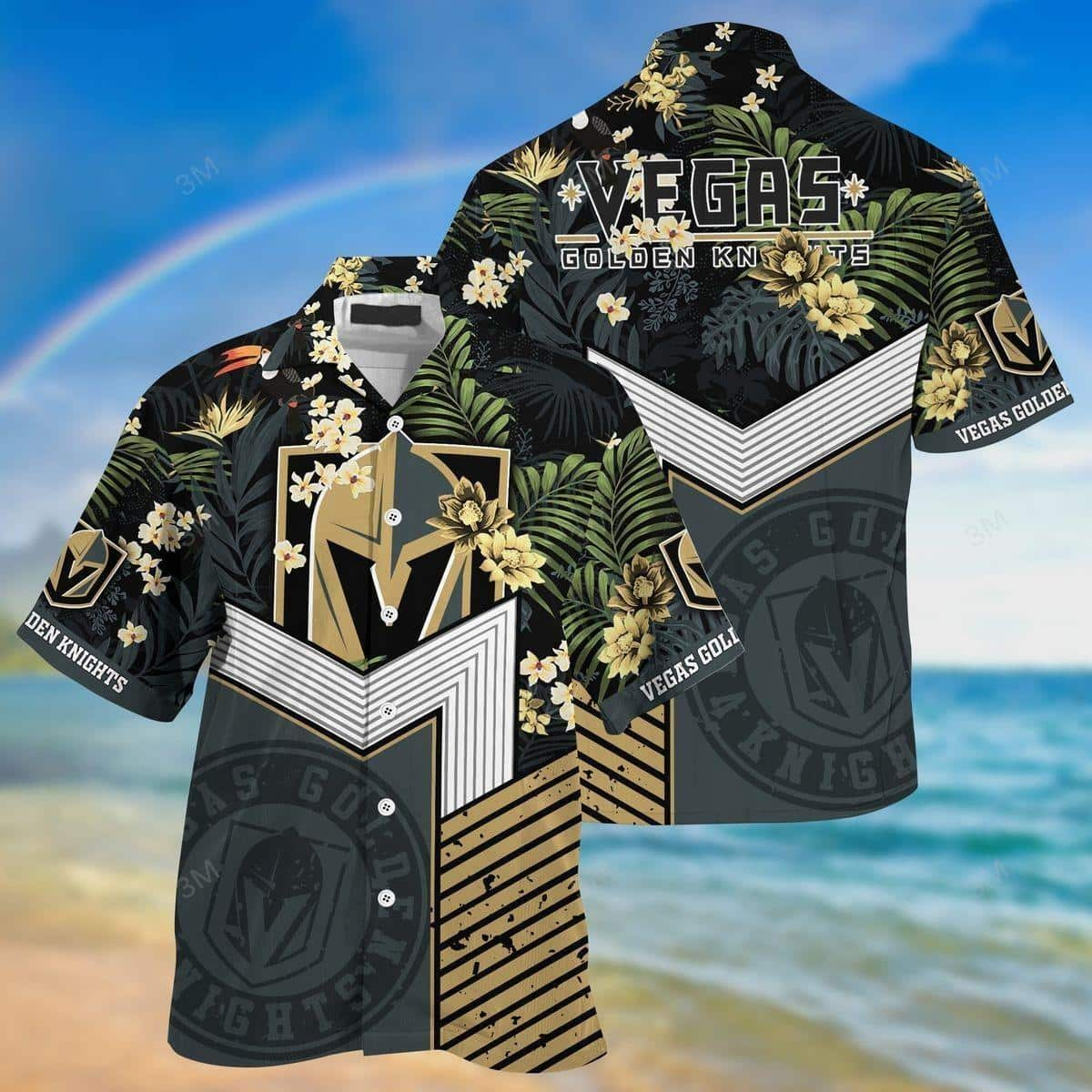 NHL Vegas Golden Knights Hawaiian Shirt For Summer Lovers