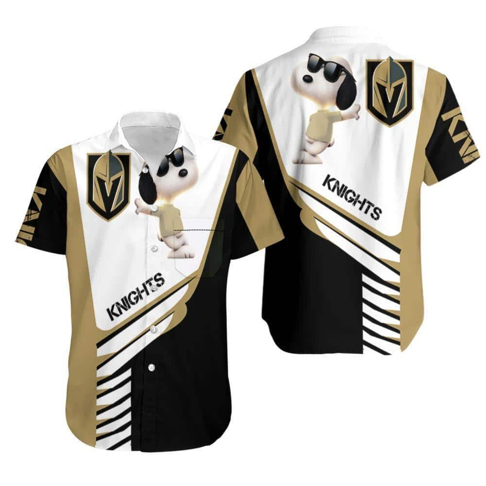 Cool Snoopy NHL Vegas Golden Knights Hawaiian Shirt Hockey Fans Gift