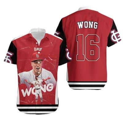 16 Kolten Wong MLB St. Louis Cardinals Hawaiian Shirt 16 Kolten Wong MLB St. Louis Cardinals Hawaiian Shirt