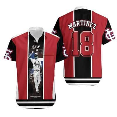 18 Carlos Martinez MLB St. Louis Cardinals Hawaiian Shirt Baseball Fans Gift 18 Carlos Martinez MLB St. Louis Cardinals Hawaiian Shirt Baseball Fans Gift