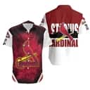 Aloha MLB St. Louis Cardinals Hawaiian Shirt Red Smoke Pattern Aloha MLB St. Louis Cardinals Hawaiian Shirt Red Smoke Pattern