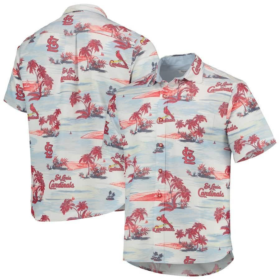 Aloha MLB St. Louis Cardinals Hawaiian Shirt Coconut Island Gift For Beach Trip