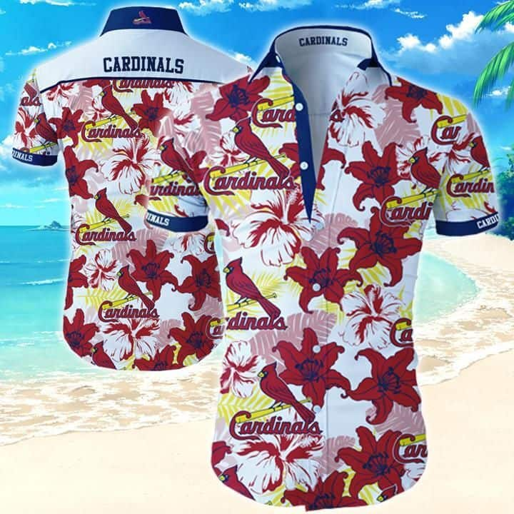 Aloha MLB St. Louis Cardinals Hawaiian Shirt Gift For Beach Lovers