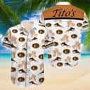 White Aloha Tito's Vodka Hawaiian Shirt Island Pattern Summer Beach Gift White Aloha Tito's Vodka Hawaiian Shirt Island Pattern Summer Beach Gift
