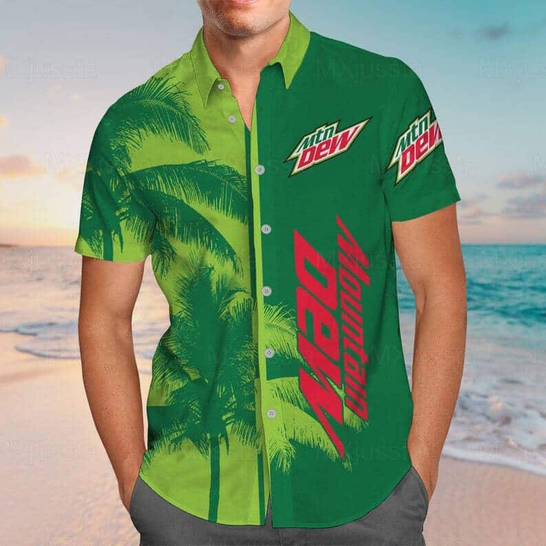 Mountain Dew Hawaiian Shirt Aloha Summer Gift For Friend Mountain Dew Hawaiian Shirt Aloha Summer Gift For Friend