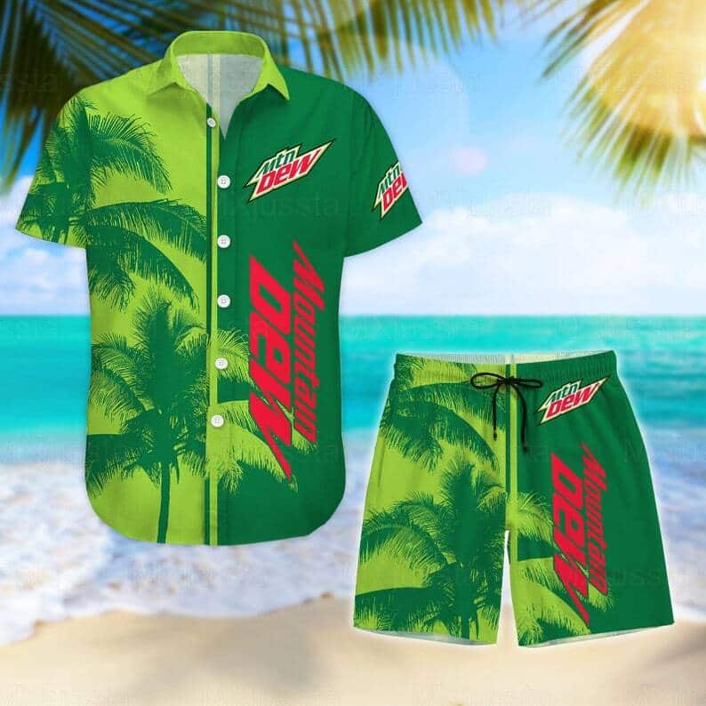 Mountain Dew Hawaiian Shirt Aloha Summer Gift For Friend Mountain Dew Hawaiian Shirt Aloha Summer Gift For Friend