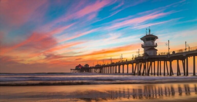 incredible colors sunset by huntington beach incredible colors sunset by huntington beach