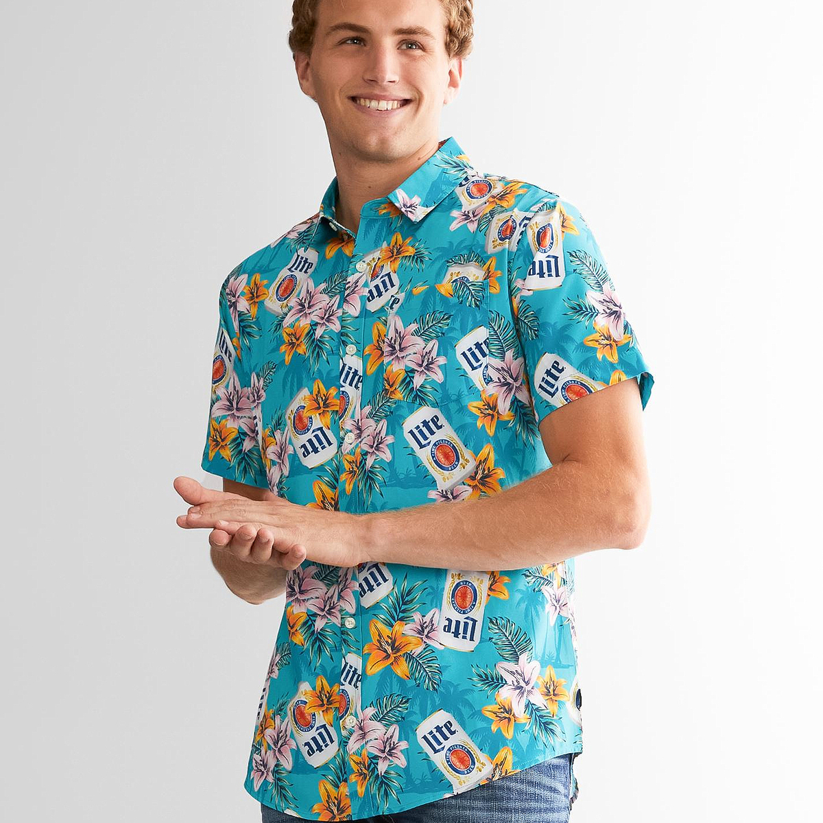 Summer Aloha Miller Lite Hawaiian Shirt Gift For Beach Lovers