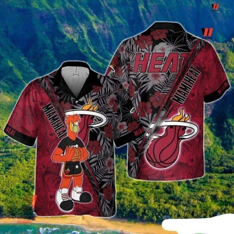 Aloha Burnie Miami Heat Hawaiian Shirt For Summer Lovers